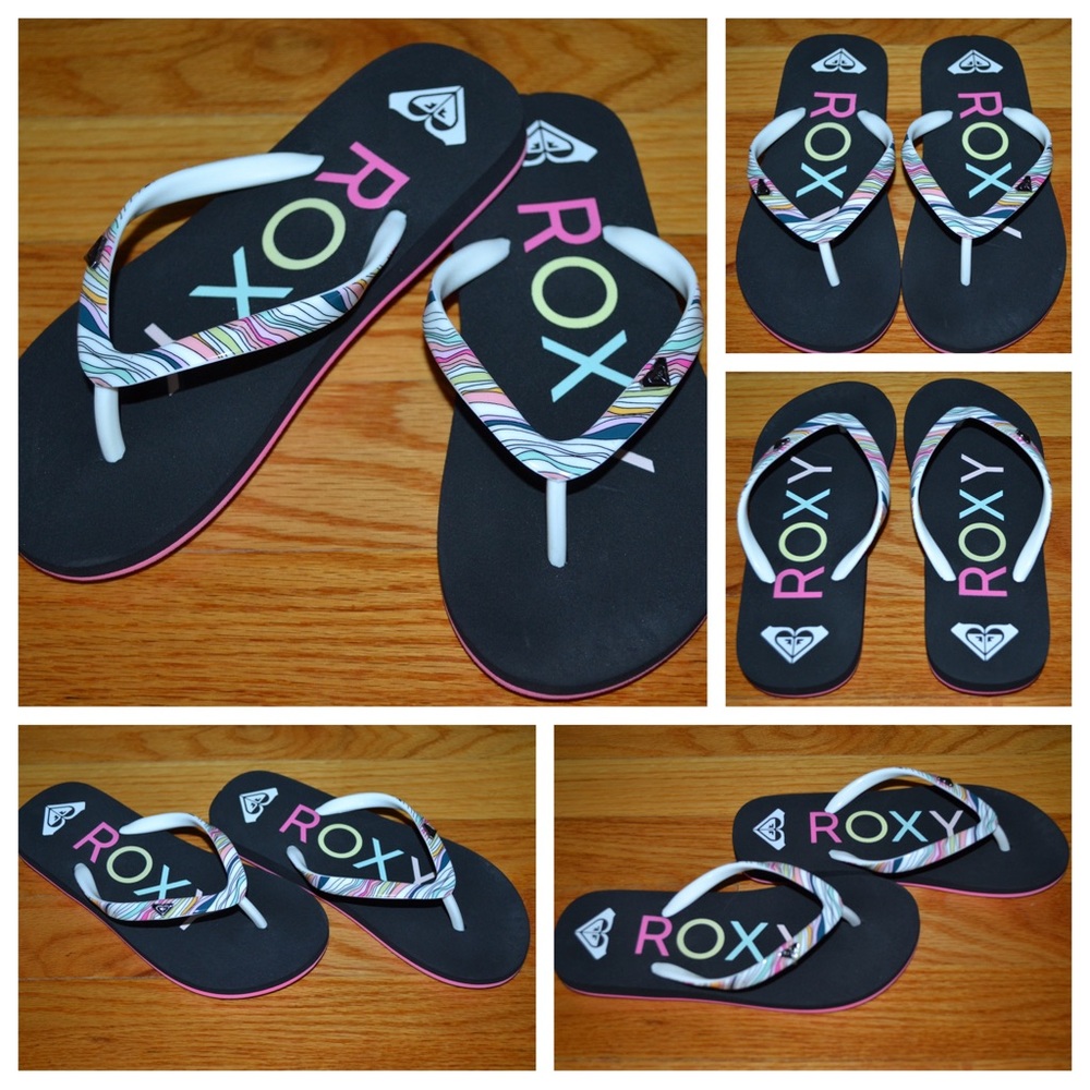 Youth girls Roxy sandals, size 13/1